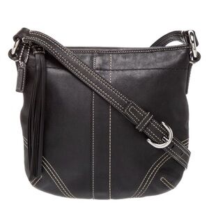 Coach Vintage SoHo Mini Bag Black Leather Crossbody